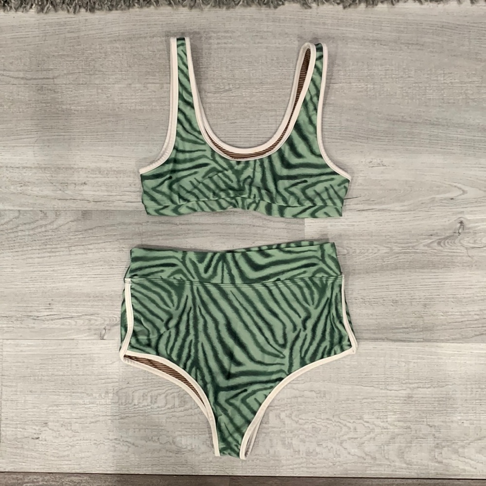 Acacia swimwear bikini set in savanna